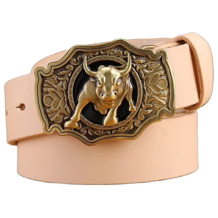 Premium Full Grain Cowhide Leather Belt
