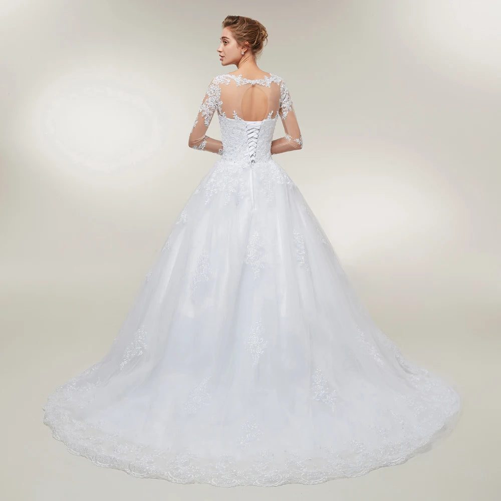 Beautifully Crafted Ball Gown Wedding Dress