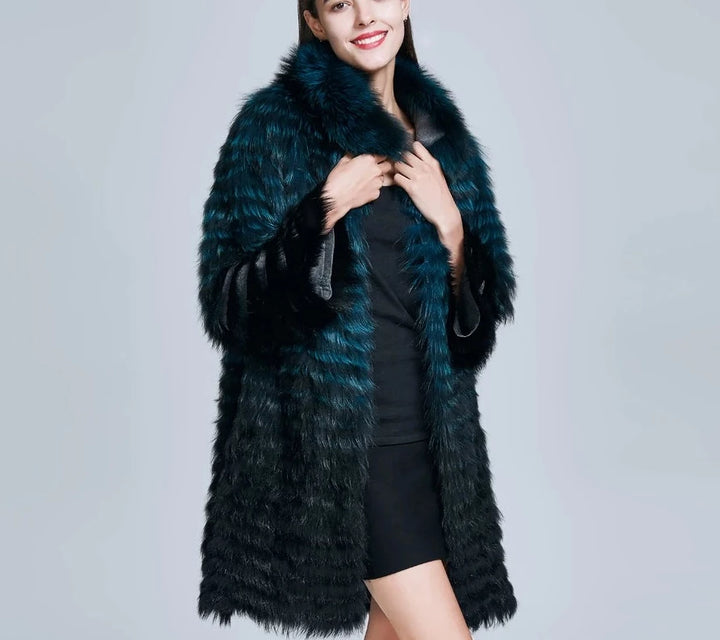 Natural Real Fur Coat