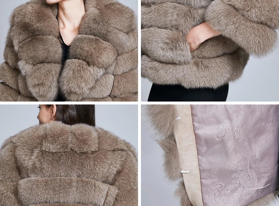 Cozy Couture Fur Overcoat