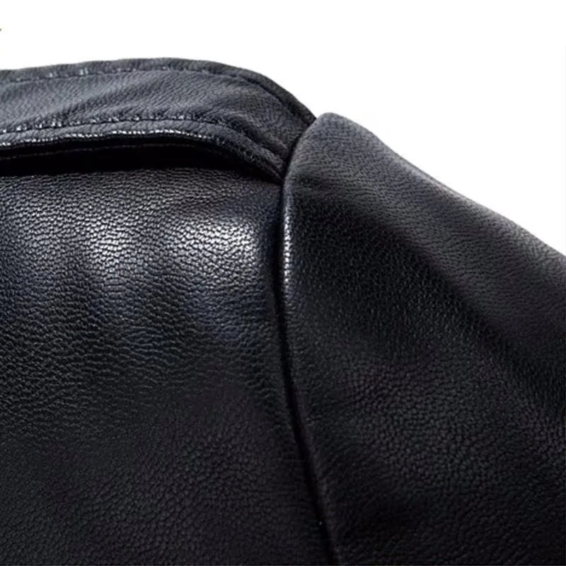 Trendy Soft Matte Leather Trench Coat