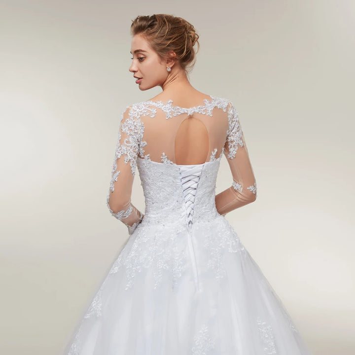 Beautifully Crafted Ball Gown Wedding Dress