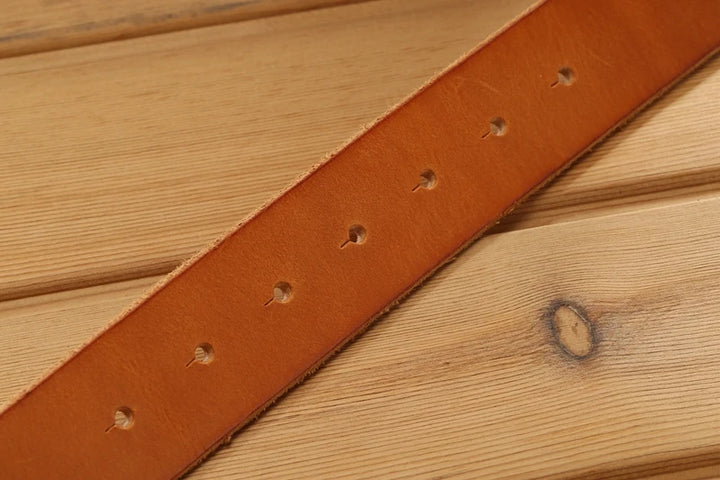Luxury Full-Grain Leather Belt