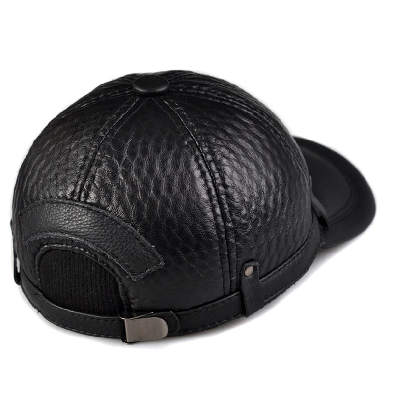 Smart Plaid Embossing Adjustable Cap