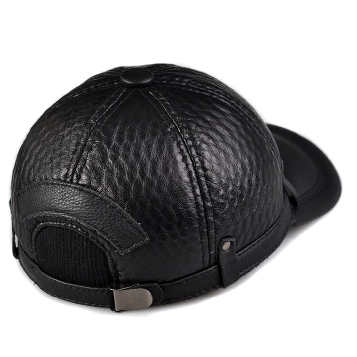 Smart Plaid Embossing Adjustable Cap