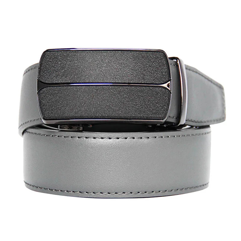 Luxury Alloy Buckle Leather Belt