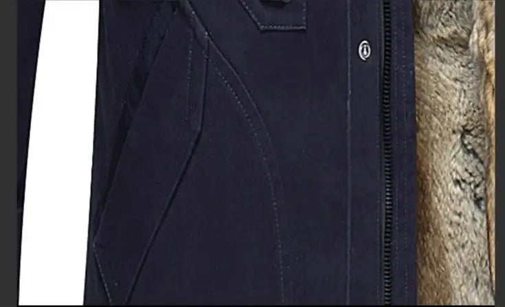 Premium Trim Fur Trendy Parka Coat