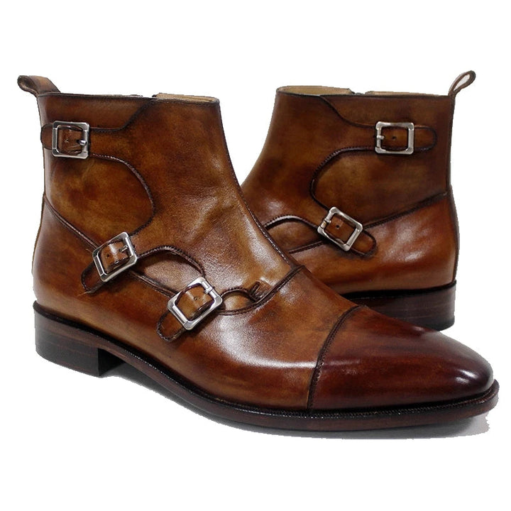 Premium Handmade Front Zipper Boots