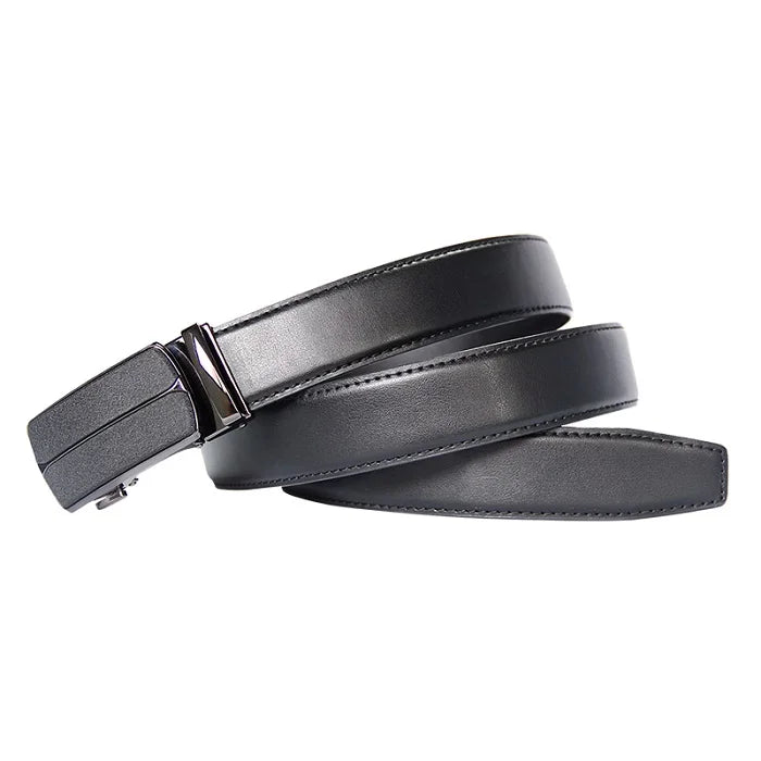 Luxury Alloy Buckle Leather Belt
