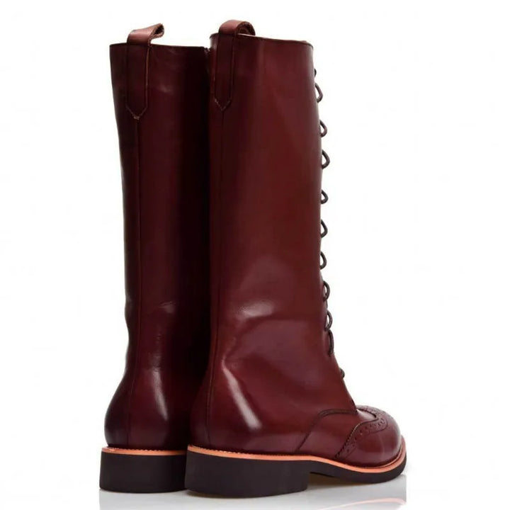 Stunning Knee-High British Style Boots