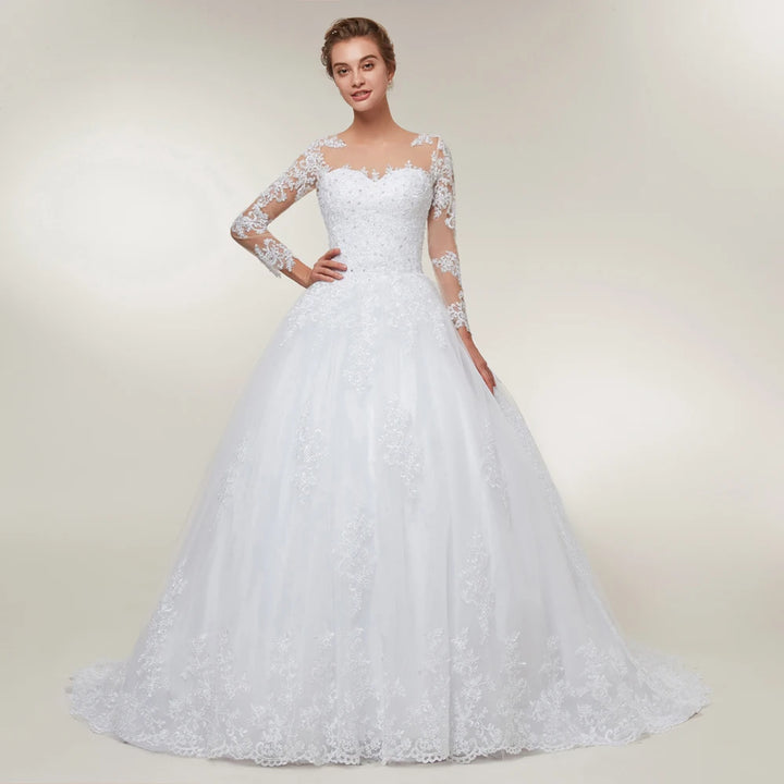 Beautifully Crafted Ball Gown Wedding Dress