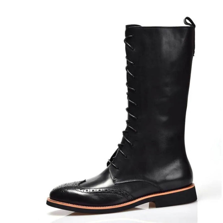 Stunning Knee-High British Style Boots