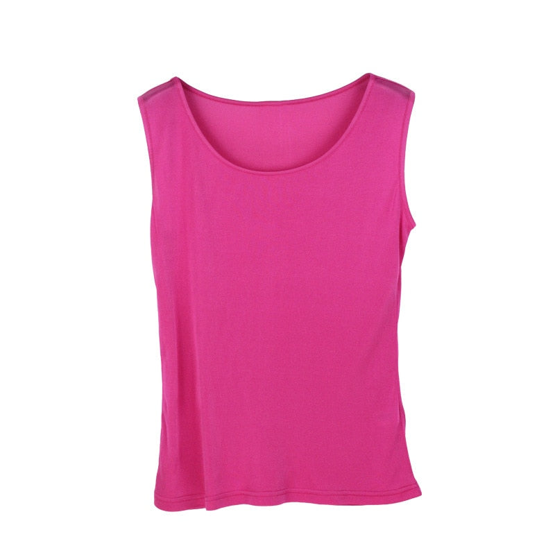 Loose Breathable Women's Real Silk Tank Top| All For Me Today