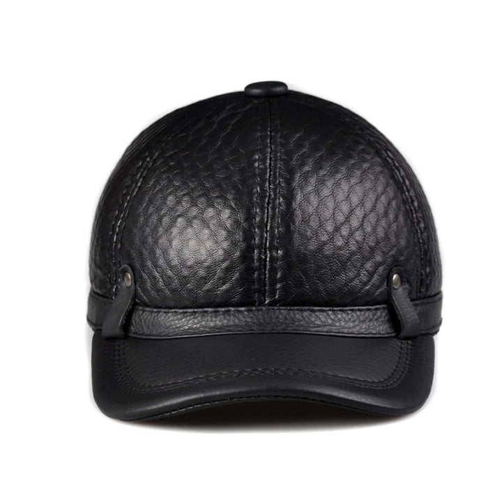 Smart Plaid Embossing Adjustable Cap