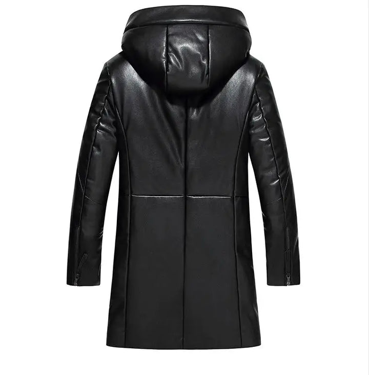 Stylish White Duck Down Puffer Jacket