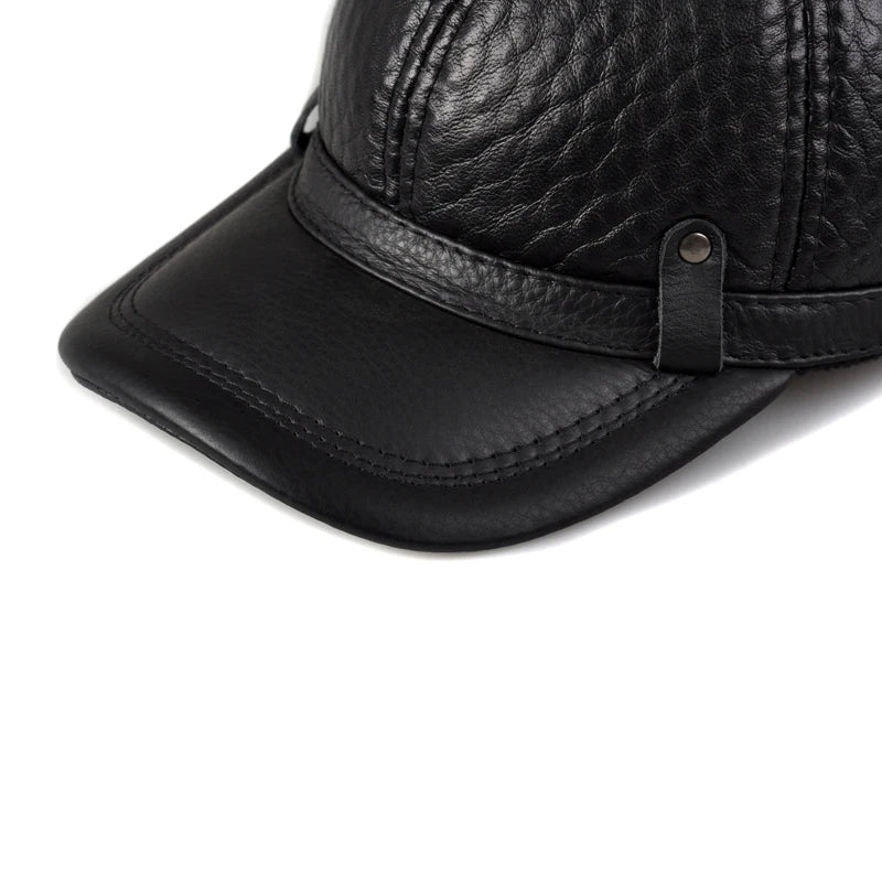Smart Plaid Embossing Adjustable Cap