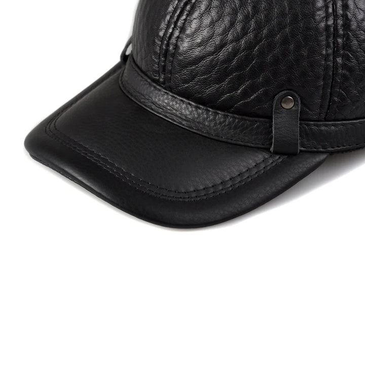 Smart Plaid Embossing Adjustable Cap