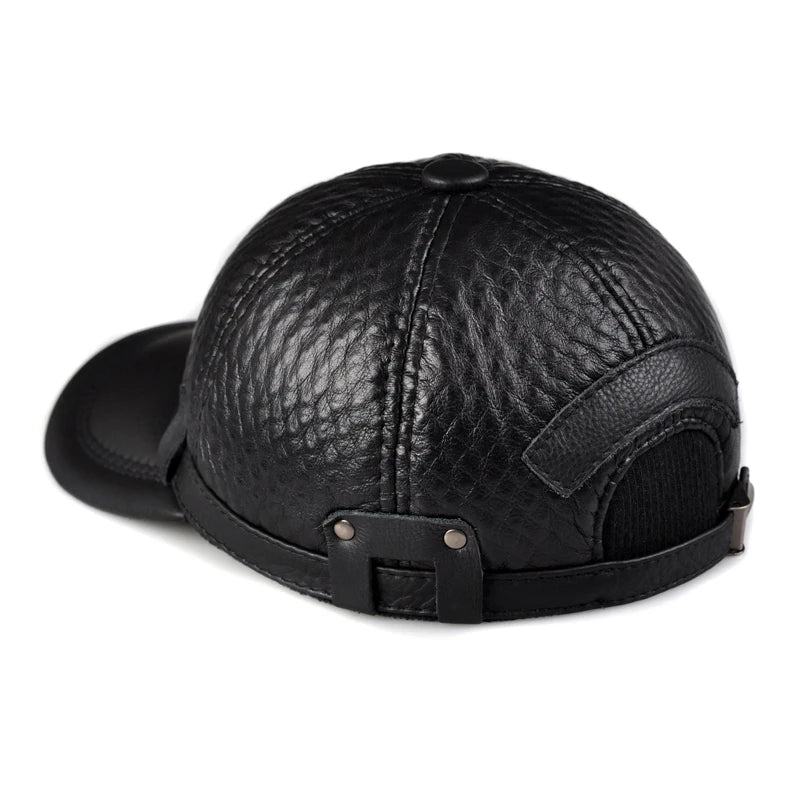Smart Plaid Embossing Adjustable Cap