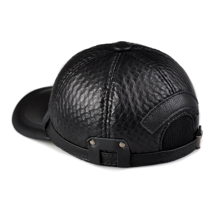 Smart Plaid Embossing Adjustable Cap