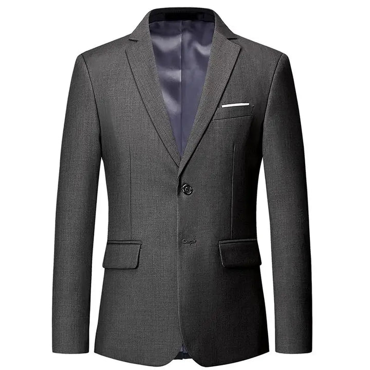 Elegant Two Buttons Suit Blazer