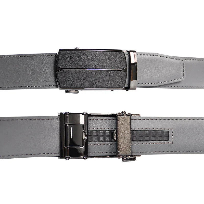 Luxury Alloy Buckle Leather Belt