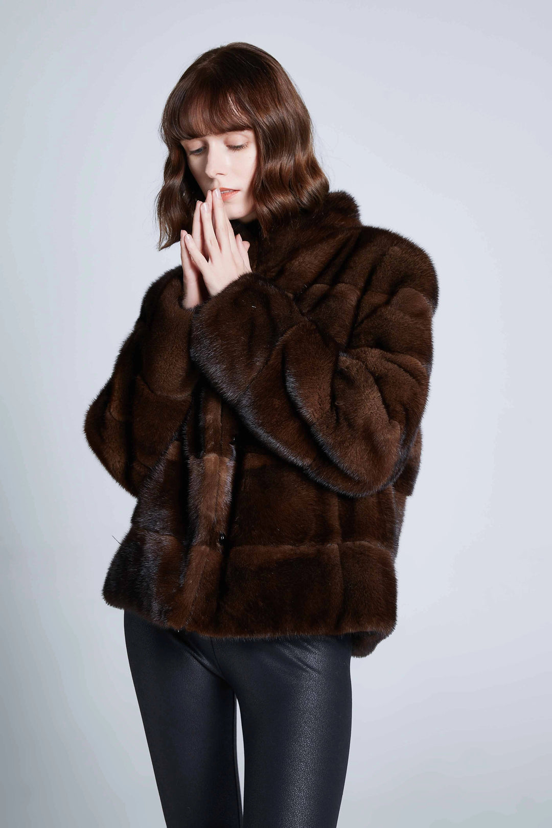 Real Genuine Fur Women's Adjustable Coat