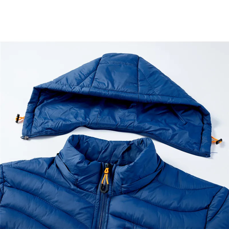 Trendy Hooded Padded Parka Coat