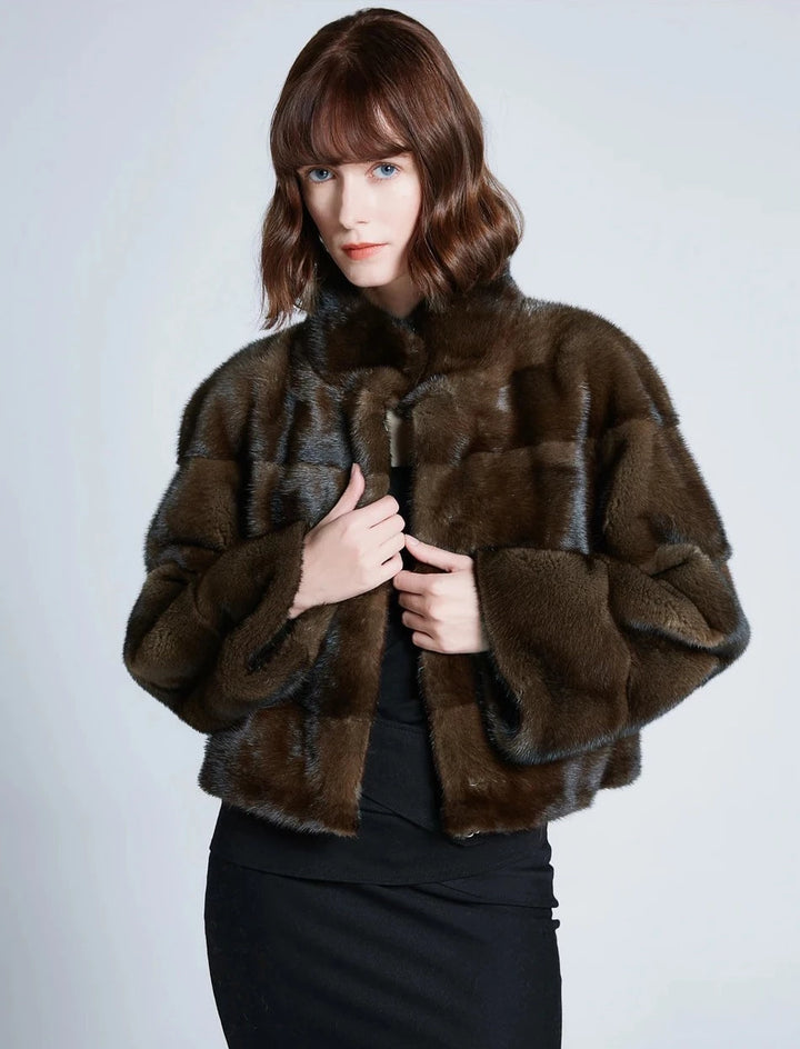 Real Genuine Fur Women's Adjustable Coat