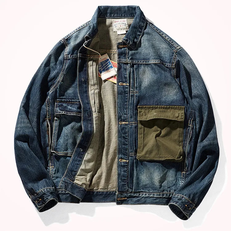 American Style Denim Tooling Jacket