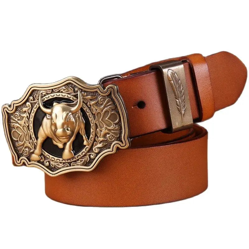 Premium Full Grain Cowhide Leather Belt