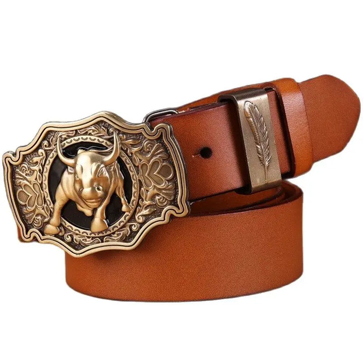 Premium Full Grain Cowhide Leather Belt