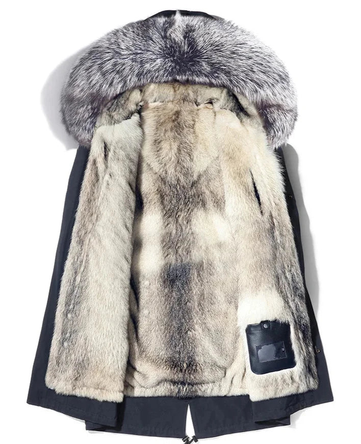 Fashionable Real Fur Liner Jacket