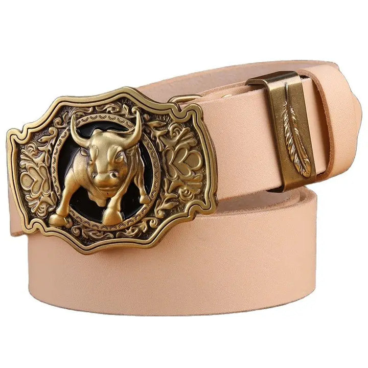 Premium Full Grain Cowhide Leather Belt
