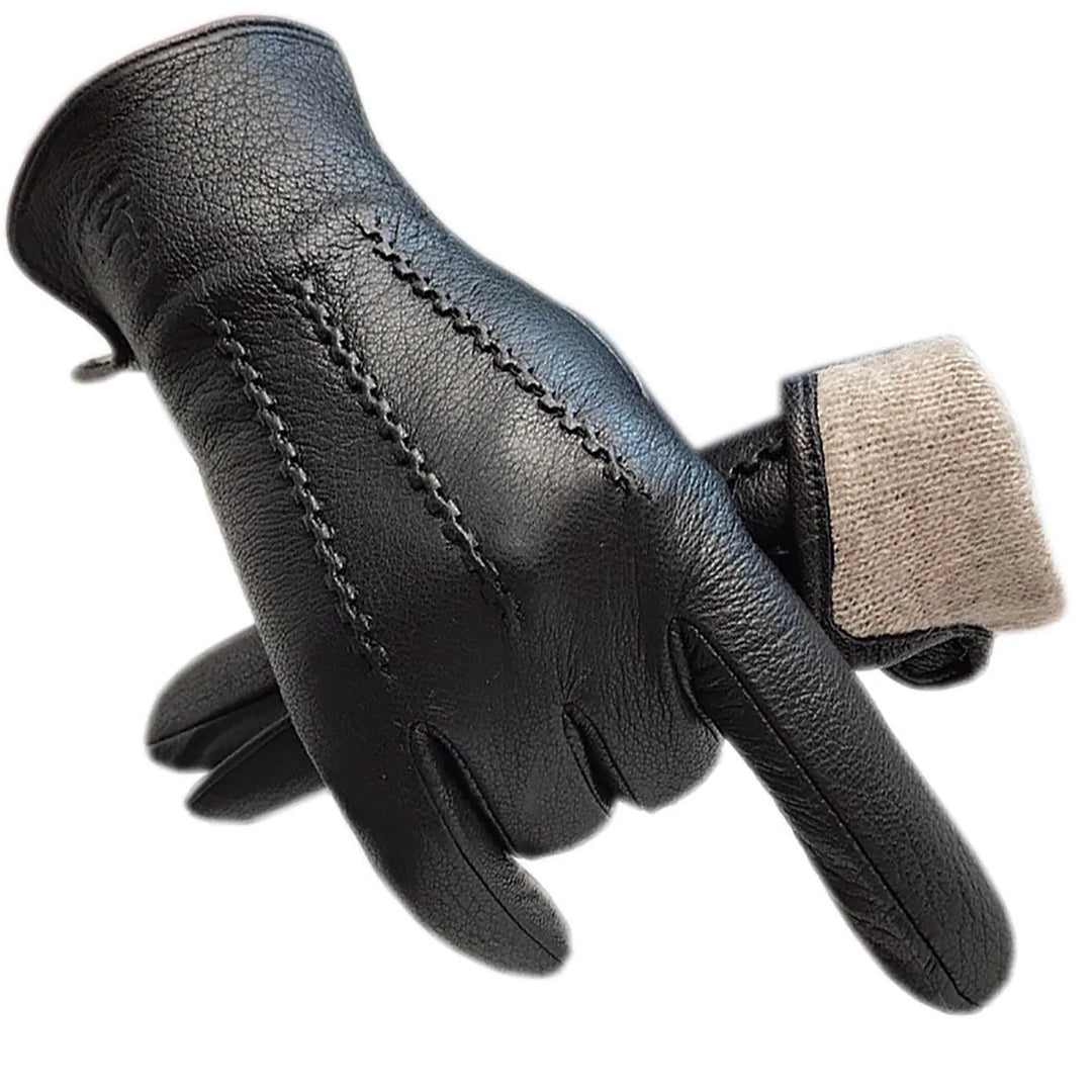 Warm Wool Lining Riding Gloves