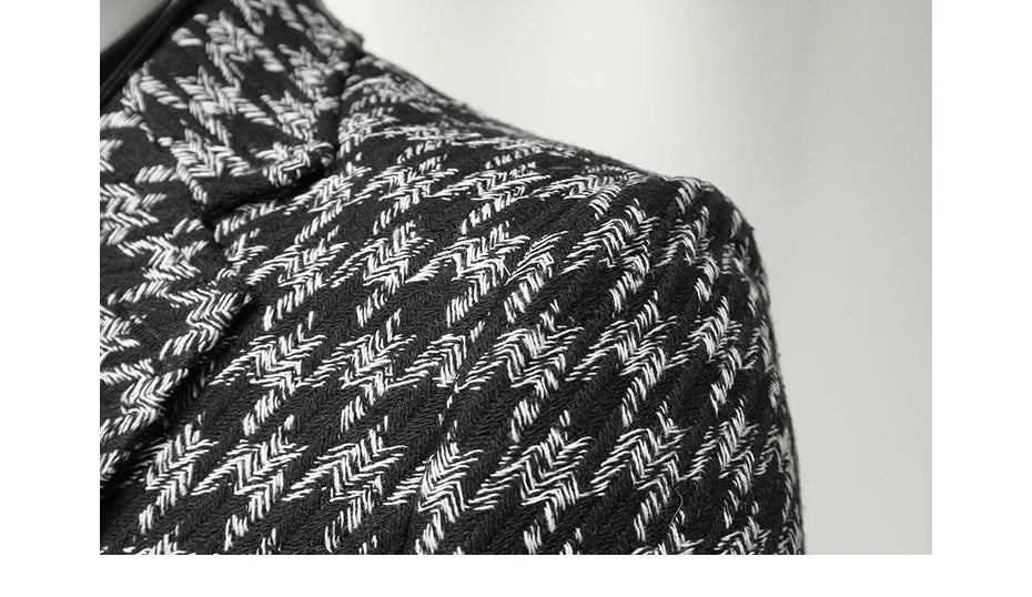 Stylish Swallow Gird Business Blazer