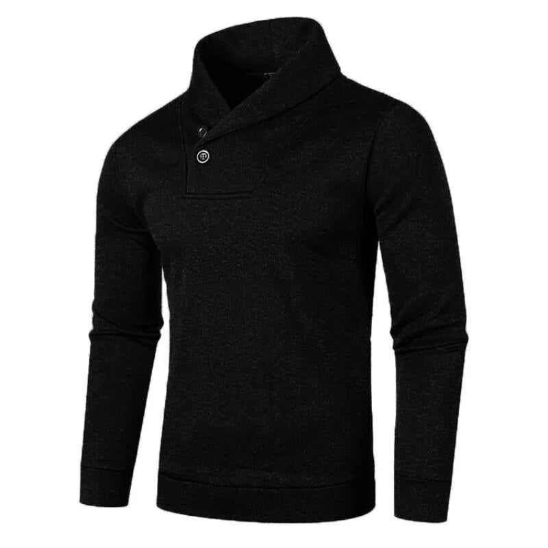 Half Turtleneck Men's Pullover Sweaters | All For Me Today