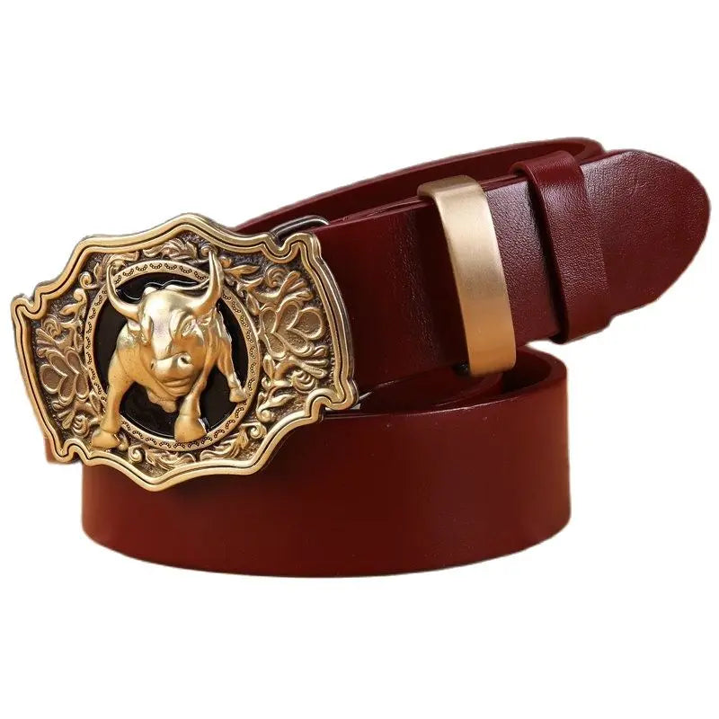 Premium Full Grain Cowhide Leather Belt