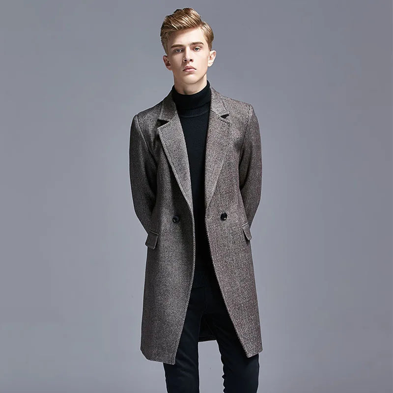 Duffle Wool Trench Coat