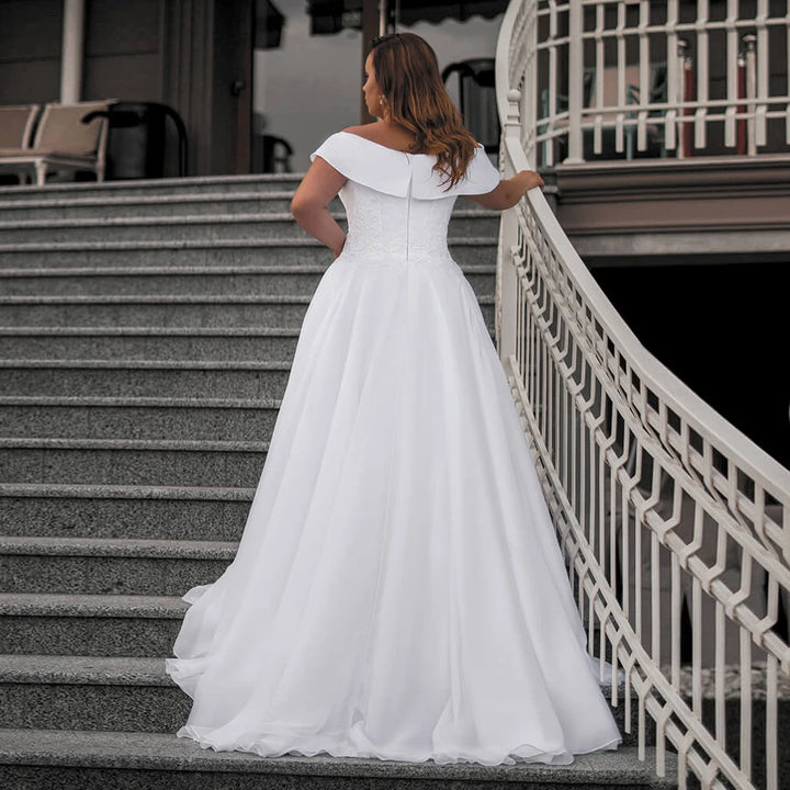 Charming Appliques Bridal Dress