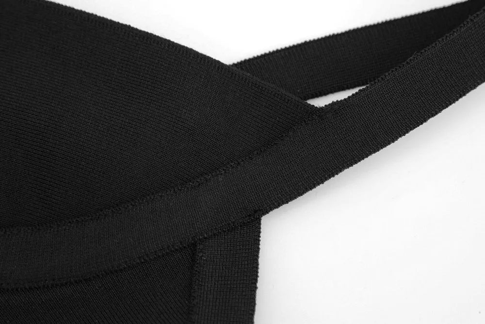 Effortlessly Rayon Bandage Jumpsuit