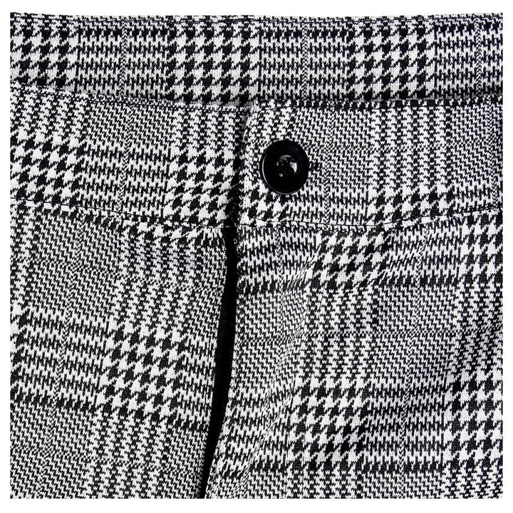 Trendy Plaid Stripe Jogger Pants