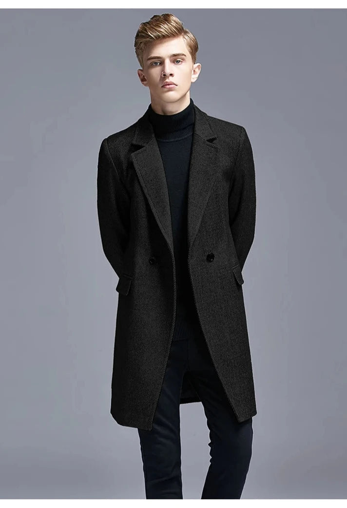 Duffle Wool Trench Coat