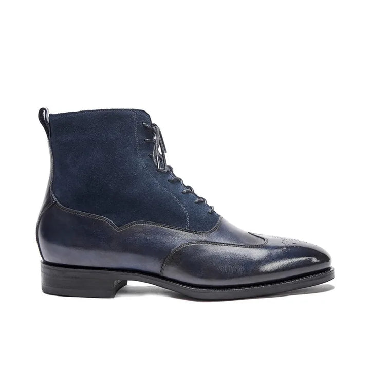 Resplendent Real Leather Brogue Boots