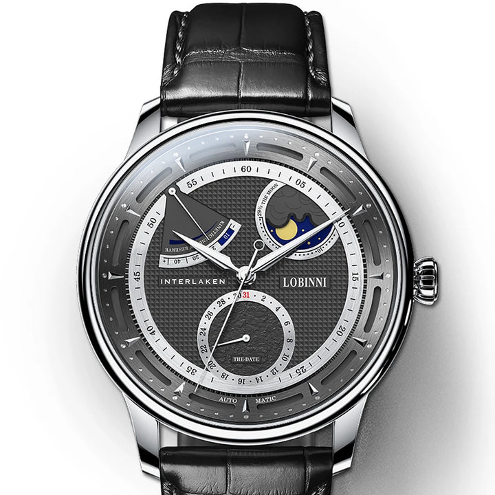 Refined Moon Phase Mechanical Watch
