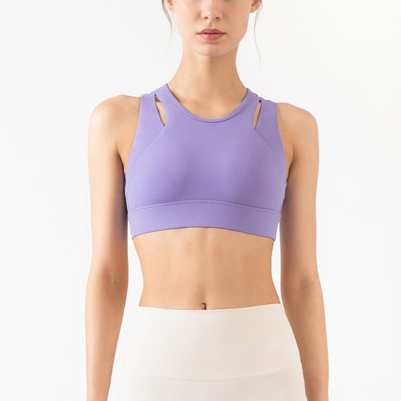 Crop Top Women's Shockproof Sports Bra| All For Me Today