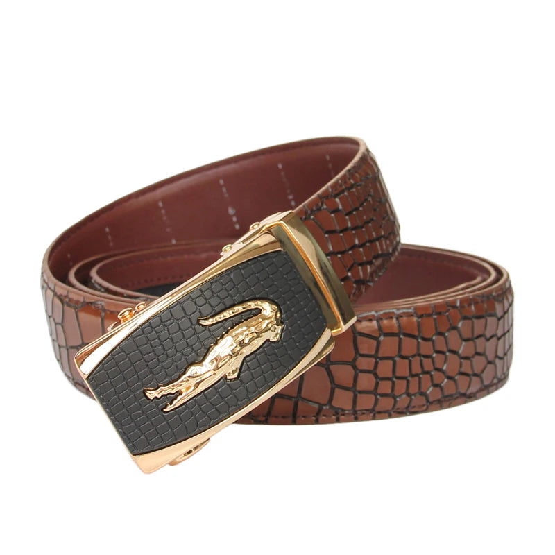 Antique Cowhide Straps Leather Belt