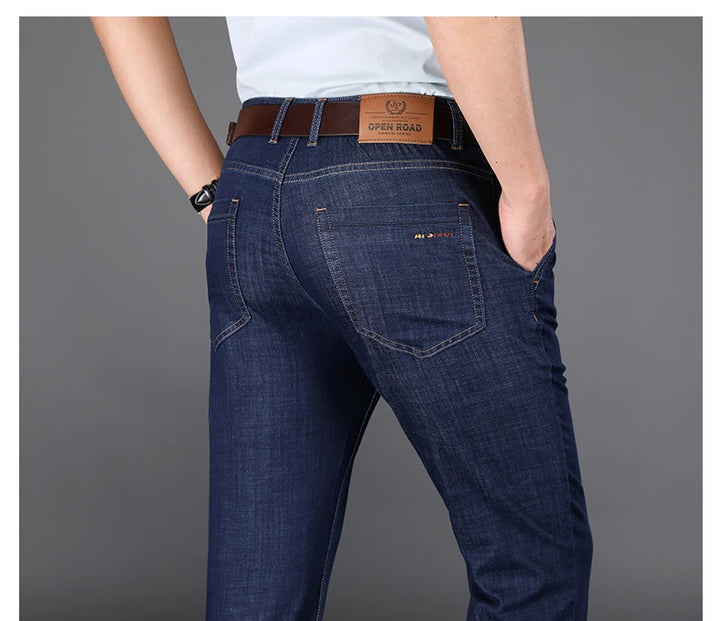 Mid Straight Regular Jeans Pants