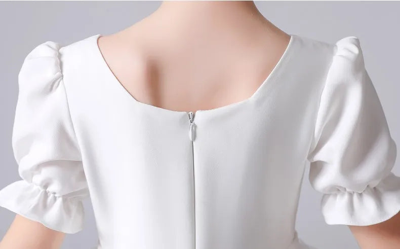 Delighted Sparkly Tulle Girl's Evening Dress