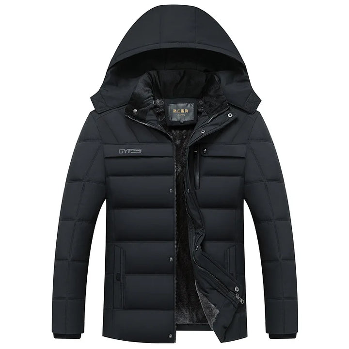 Modest Warm Hooded Parka Jacket