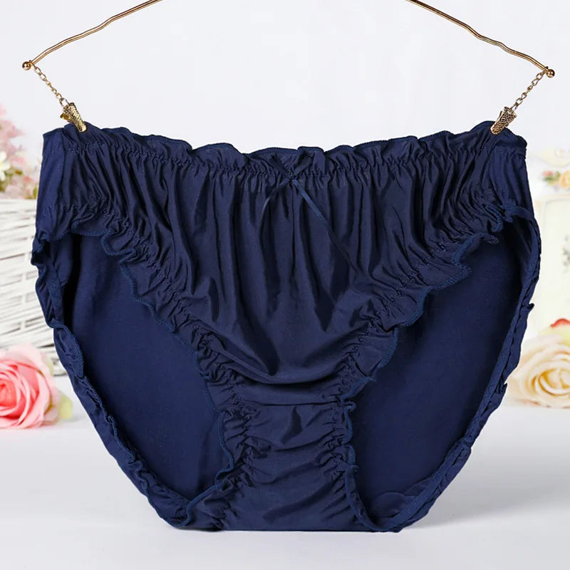 Comfortable Mid-Waist Fiber Briefs